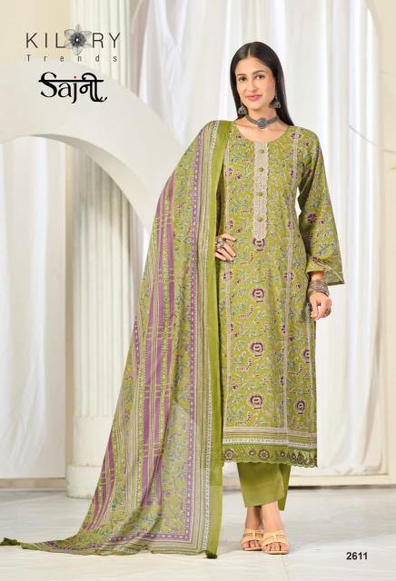 Kilory sajni cotton dress material wholesale in borivali